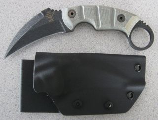 new ontario ranger eod kerambit knife blk micarta 9466 one