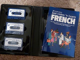 just listen n learn french passport books audio learn a