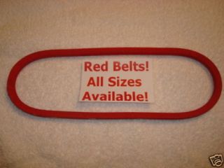 Racing Lawn Mower 1/2 RED Belt.The Best 1/2x79