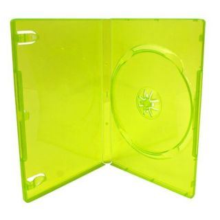OFFICIAL MICROSOFT XBOX 360 GREEN DVD GAME CASE BRAND NEW