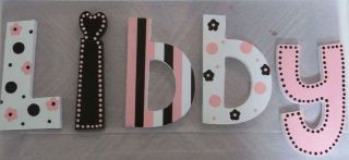 hand painted letters made to order more options extras time