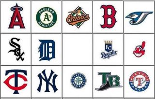 MLB Baseball Nail Decals Set of 20   Choose from 14 designs