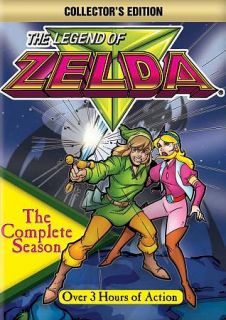 The Legend of Zelda   The Complete Animated Series DVD, 2012, 3 Disc 