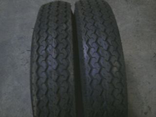 TWO 400x8,480x8, 480 8, 4.80x8 6 ply Tubeless Boat Trailer Tires Load 