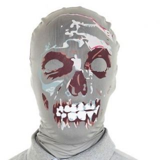 morphsuit zombie morph mask adult one size from united kingdom