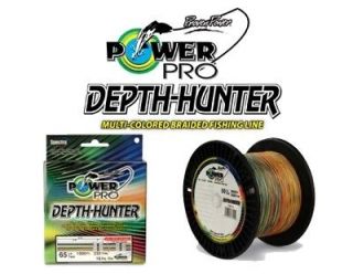 power pro depth hunter 10 lb 167 yards 500 ft new one day shipping 