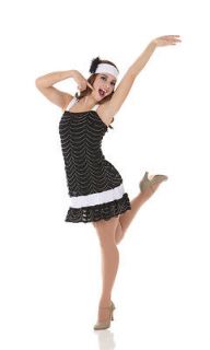 Teachers ROARING 20s Flapper Dress w/Headband HALLOWEEN Dance 