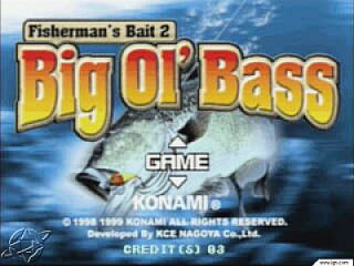 Fishermans Bait 2 Big Ol Bass Sony PlayStation 1, 1999