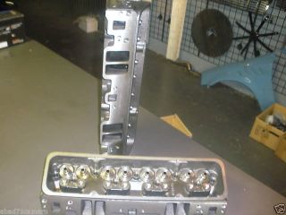 350 383 Sbc Small Block Chevy Procomp Aluminum Heads angle plug 190cc