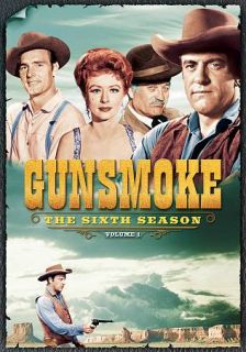 Gunsmoke The Sixth Season, Vol. 1 DVD, 2012, 3 Disc Set
