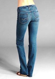 NWT New 7 Seven for All Mankind Stretch Sexy&Curvy Bootcut Kimmie 