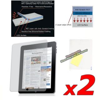 2X Clear LCD Display Screen Protector Film Guard Shield for Apple New 