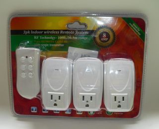 Wall Outlet Plug Switch with Wireless Remote Control