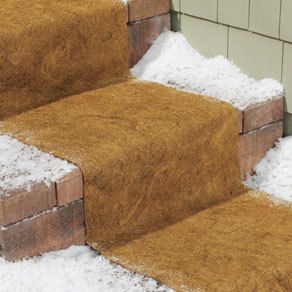 10 Foot Long Ice Snow Safety Carpet Great for Stairs Sidewalks for 