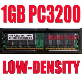    1GB PC3200 184pin ddr 400 Mhz non ecc Memory 1024mb ddr1 ram dimm 1G