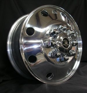 17 X 6.5 CHEVY GMC DUALLY FORGED ALCOA WHEELS FIT 01 UP GM APPS