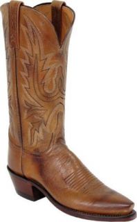 Womens 1883 by Lucchese Western Boots N4540 5 4 Tan Mad Dog Goat 