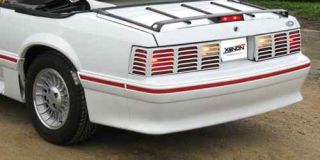 1987 1993 Mustang GT Rear Bumper Cover Xenon 88 90 91