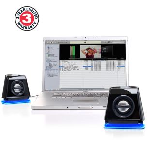   BassPULSE 2MX USB Powered 2.0 channel Speakers with Enhanced Bass