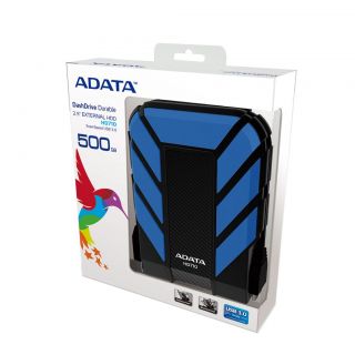 ADATA HD710 500GB USB 3 0 Portable External Hard Drive Waterproof 