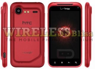 New in Box Verizon HTC Droid Incredible 2 Red ADR6350 Android WiFi No 