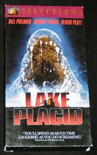 Lake Placid VHS Movie 20th Century Fox 1999 Bridget Fonda Bill Pullman 