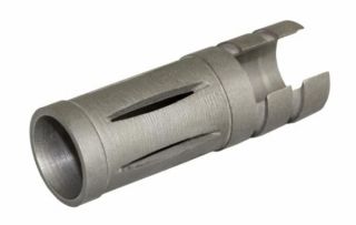 ruger 10 22 stainless steel muzzle brake short reduces recoil flash
