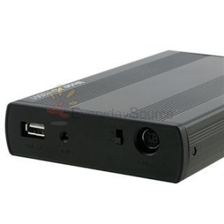Black External 3.5 IDE Hard Drive Enclosure HDD Case USB 2.0