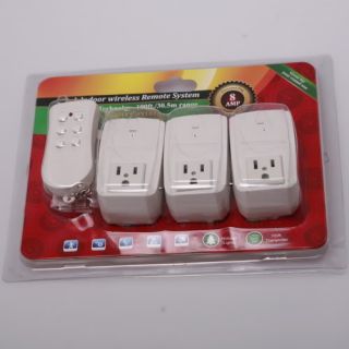 X120V Wireless Remote Control AC Electrical Power Outlet Plug Switch 