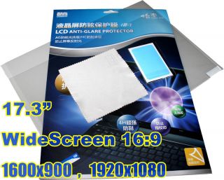 17 3 16 9 Anti Glare Wide Screen Protector for Laptop Notebook 382 5 