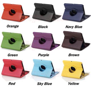 360 Degree Rotating Leather Case Cover Stand for  Kindle Fire HD 