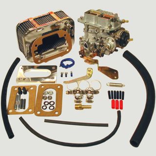 brand new genuine weber 38 dges synchronous carburetor conversion kit 