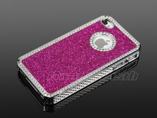   TPU Hard Case Cover w/Chrome Stand For iPhone 4 4S+Stylus&Screen Guard