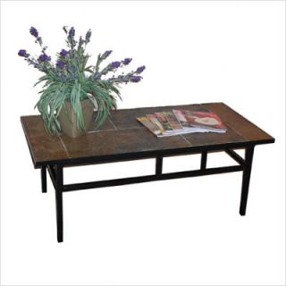 4D Concepts Coffee Table w Slate Top 601634