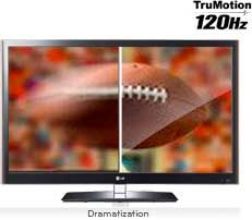New LG 42LV5500 42 LED LCD FullHD 1080p WiFi 120Hz Trumotion Smart TV 