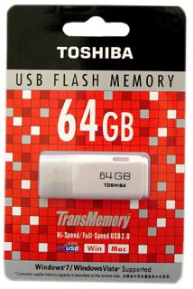 64GB TOSHIBA USB 2 0 Flash Memory Stick Thumb Drive Jump Drive