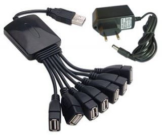 Port Powered USB2 0 USB 2 0 Hub Splitter Adapter