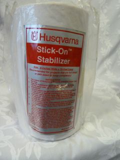 Husqvarna Stick on Stabilizer 8 in Wide 75 Feet Long New