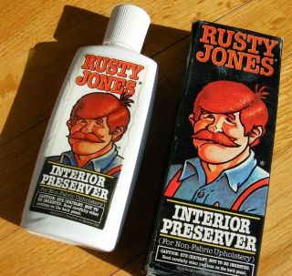 rare★ 1970s 80s Rusty Jones Auto Dealership Aftermarket Product 