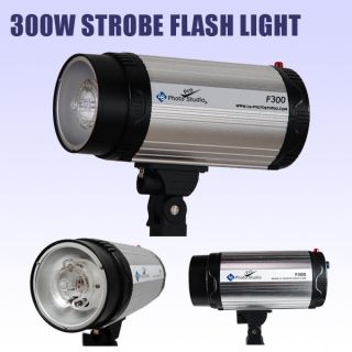 900W Strobe Studio Flash Light Kit Lighting Set 3X 300W