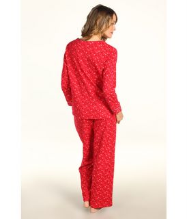 Karen Neuburger Petite Pop In Red L/S Cardigan Long PJ    