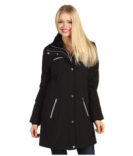 Jessica Simpson Long Soft Shell Cinched Back Jacket    