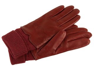 ugg heritage logo leather glove $ 65 99 $ 95