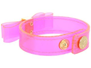 BCBGeneration Pink and Gold Neon Bow Bracelet    