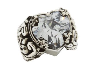 king baby studio clear cz heart ring $ 480 00