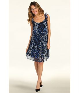 DKNY Jeans Snow Leopard Printed Ruffle Front Dress $60.99 $79.00 SALE 
