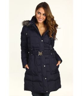 DKNY Faux Fur Trim Hood Quilted Coat $143.00  Cole Haan 