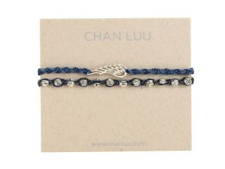 Chan Luu 2 Pack Friendship Bead Bracelet Blue Mix $45.00 Michael Kors 