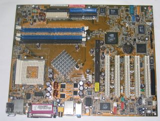 ASUS A7N8X E DELUXE SOCKET 462 MOTHERBOARD + I/O PLATE