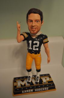 Aaron Rodgers Green Bay Packers NFL MVP Bobblehead Special Edition 